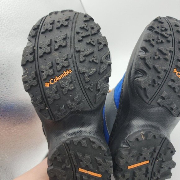 Columbia Kid’s Winter Boots - Blue, Gray, and Black - Picture 7 of 8